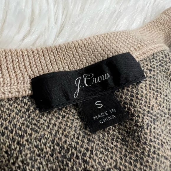 J. Crew 100% Merino Wool leopard print pullover crewneck sweater small - Picture 8 of 11